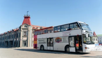 По Уфе — на двухэтажном автобусе