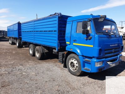 Бортовой зерновоз камаз 552910