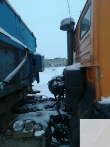 Камаз с прицепом