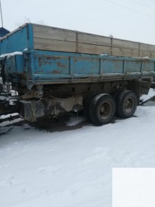 Камаз с прицепом