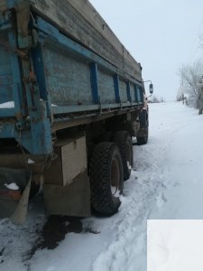 Камаз с прицепом